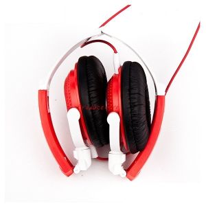 classic design fashionable many color headphone with white point in ear cover