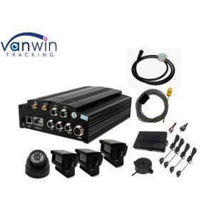 4G Wireless GPS fleet monitoring HDD Mobile DVR
