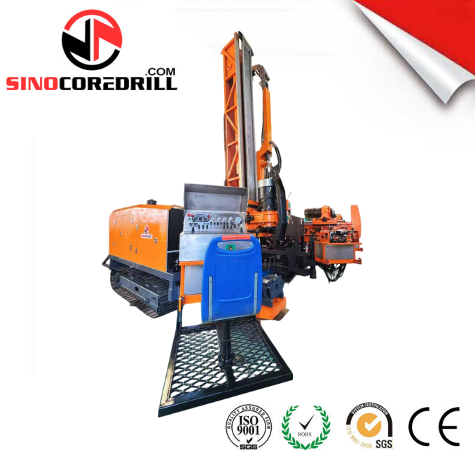 Remote Control with Automatic Wire Rope Organization 2000m Surface Exploration Drilling Rig