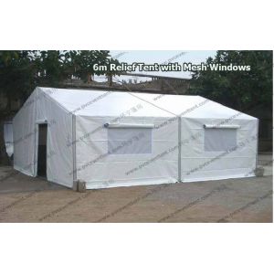 Portable 6 Meters PVC Tents with Rolling Door