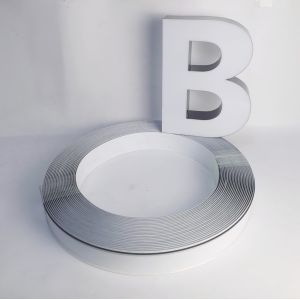 Width 30mm Channelume Letters Customizable Trim Cap For Signs