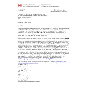 Shenzhen LCS Compliance Testing Laboratory Ltd. Certifications