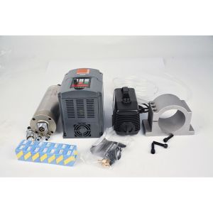 CNC Water Cooling VFD Spindle Kit 2.2kw 24000RPM With Water Pump