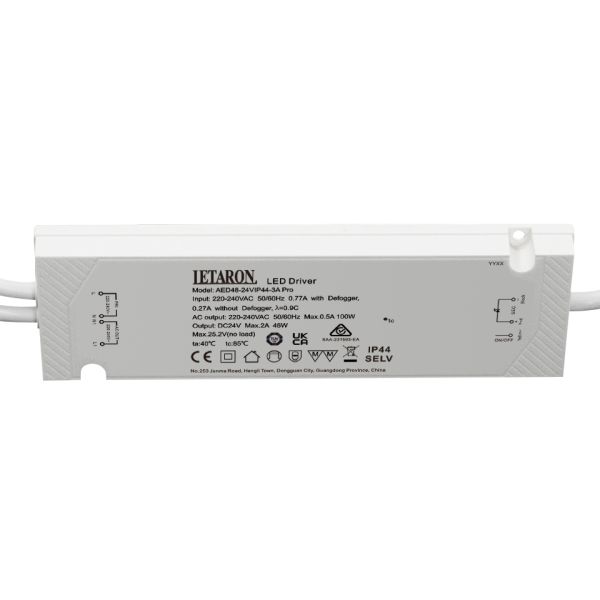 CE Approved 24V 48W Led Power Supply, Constant Voltage LED Driver