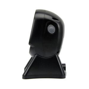 Black Omnidirectional Laser Barcode Scanner Low Power Consumption For Supermarke