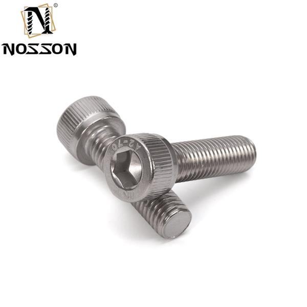 Oval Head Metric M1.6 M2 M3 M4 M5 M6 DIN912 Hexagonal Socket Stainless Steel Screw/Bolt Nut And Washer