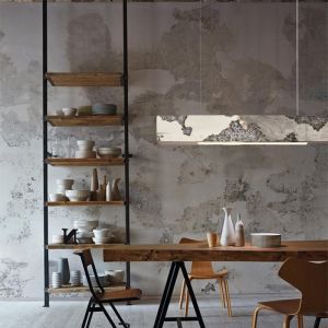 Japanese Style Wind Wabi-Sabi Pendant Light Nordic Designer Restaurant Hanging