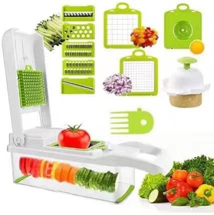 Custom Logo Handheld Vegetable Chopper Slicer Grater for Multifunctional Kitchen Prep