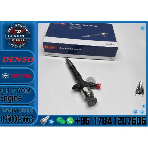 Hot sell Fuel injector common rail fuel injector 095000-5663 0950005663