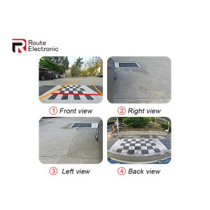 170 Degrees 3D Reverse Camera , Panoramic 360 Bird View Camera For Car