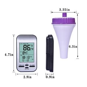 Wireless Solar Floating Water Thermometer For Elderly And Children Supply
