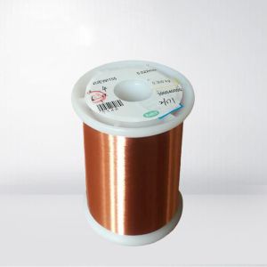 Uew 155 / 180 Ultra Fine Enamelled Copper Wire Self Bonding Wire Higher