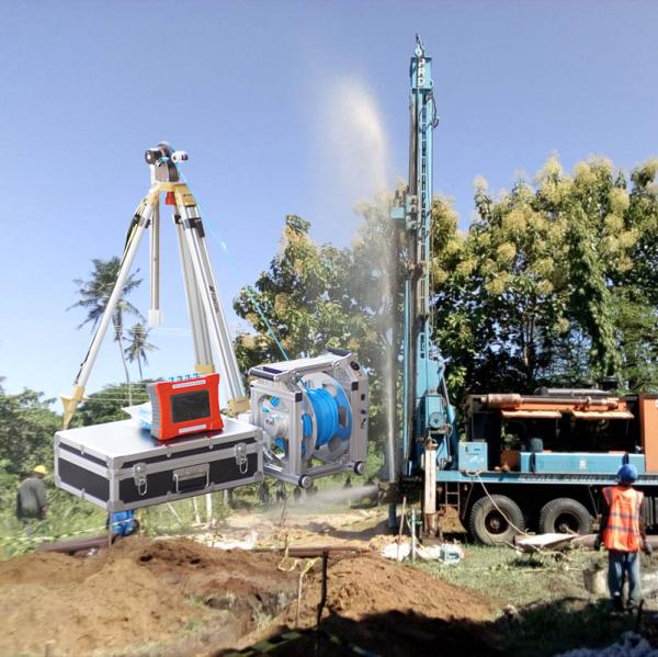 Borehole Camera with GPS Dual Lens Borehole Camera Wireless Borehole Inspection