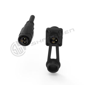 M19 Series 3*2.5mm² CCC VDE CE Power Cable Push-pull Self-locking Black 3 Pin