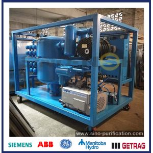 China 12000L / H Turbine Oil Purifier Machine Oil Water Separator on sale