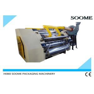 Electrical Adjustment Single Facer Corrugated Machine Flute Forming Machine