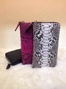 Wholesale 2015 Fashion Brand Women Purse Wallet Genuine SnakeLeather Top Quality Elegant Style Multi from china suppliers