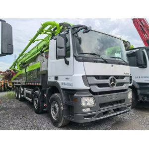 Used 2019 Zoomlion ZLJ5440THBBE 56m Truck-Mounted Concrete Pump with Z-Shape 5