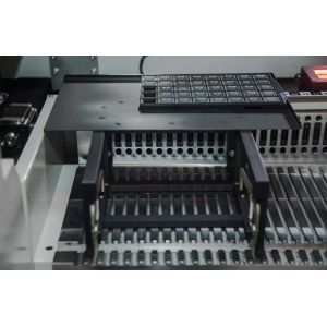 Vertical 12 Heads 100 Feeders SMT Mounter Machine For Industry