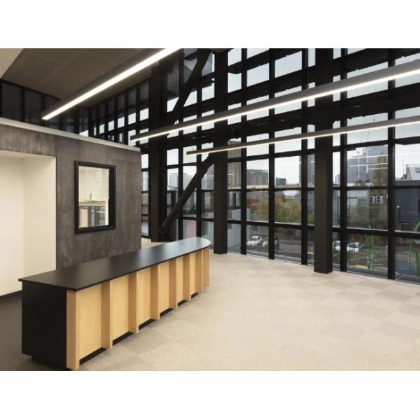 Aluminum 80-90lm/W 1.2m 36 WATT LED Linear Lighting Fixture Black IP20 60Hz CE