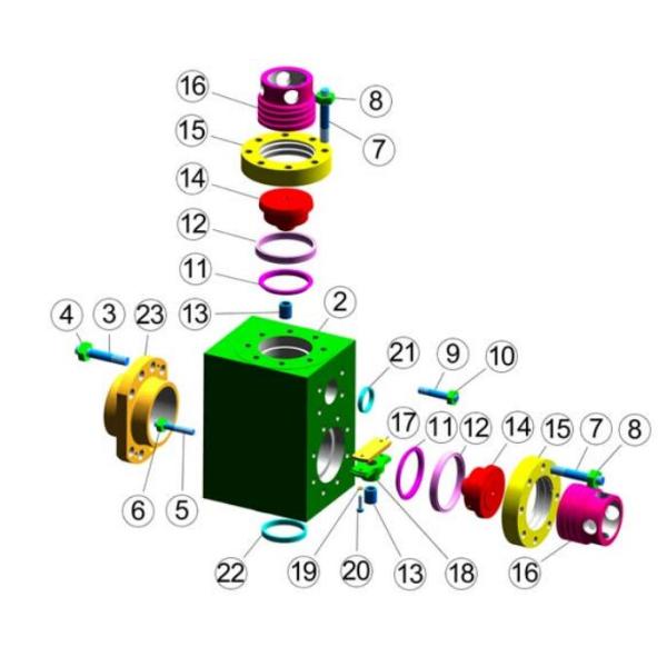 LEWCO-W2215 Cameron Mud Pump, 14P220 mud pump, 12P160 mud pump, A-850PT A-1100PT, A-1400PT,& A-1700mud pump