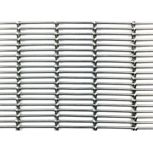 Plain Weave Stainless Steel Architectural Mesh 2.6kg/M2 For Stair Railing Systems