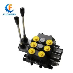 Hand Control Hydraulic Directional Control Valve DCV100/2-S 75.9 Pressure 100LPM
