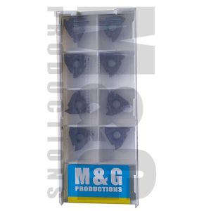 Grooving Carbide Insert Turning Tools TiAlN Coated Special Triangle Shape