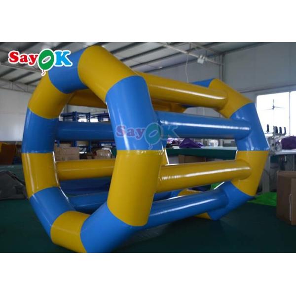Giant Inflatable Wheel Outdoor Activities Water Iceberg Inflatable For Kids Adults Human Hamster Roller