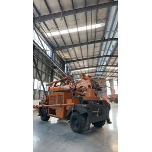 4 Wheels Driving / Steering / Crab Robotic Shotcrete Machine Travelling Speed 0