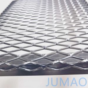 Aluminum PVDF EML Architectural Expanded Metal Mesh Sheets