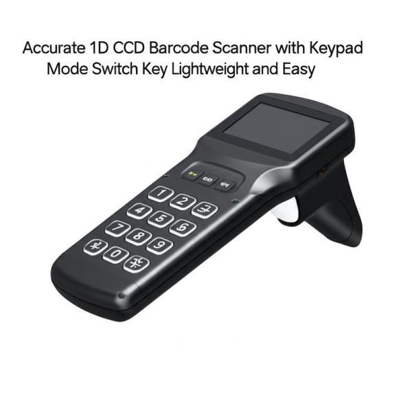 Wholesale Accurate 1D CCD Barcode Scanner with Keypad Mode Switch Key Lightweight and Easy from china suppliers