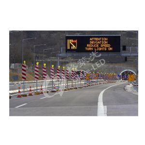 Variable Messaging Board Traffic Led Display Screen 8*16 Full Color for Highway