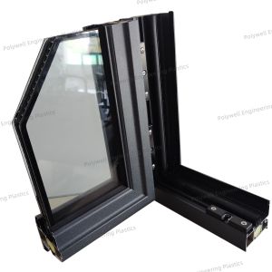 Customized Thermal Insulation Broken Bridge Industrial Aluminum System Window