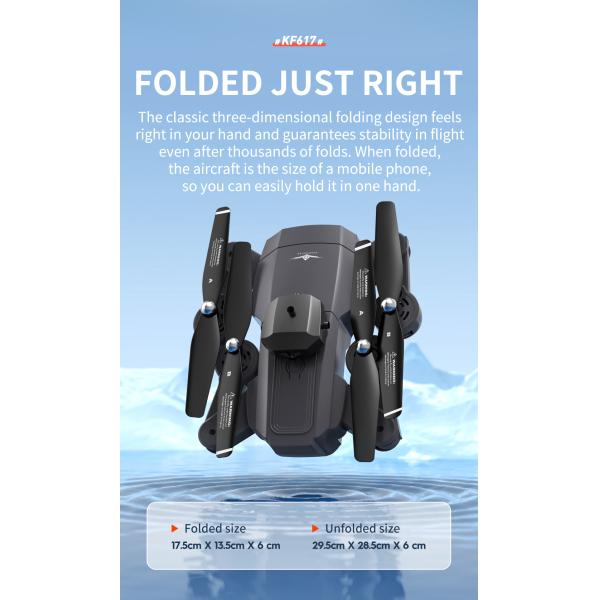 4K Dual Camera Mini Rc Drone WIFI FPV 2.4ghz Foldable Outdoor Rc Helicopter