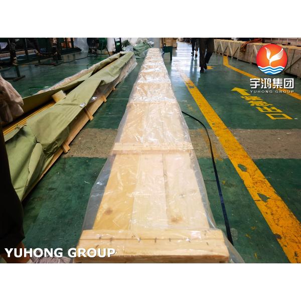 SGS Certified ASTM B111 C68700 Seamless Tube, Eddy Current Tested for Marine & Petrochemical Industry