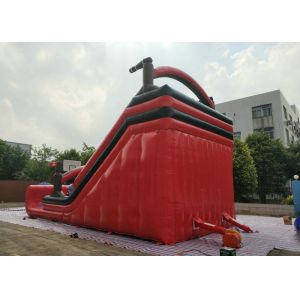 Silk Printing Large Pirate Inflatable Slip Slide For Backyard Activities