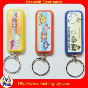 Mini LED shine lighting 8 picture Logo Projector Keychain / key chain for