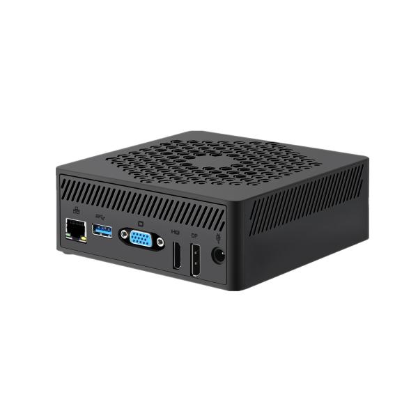 Dual Channel DDR4 Fanless Mini PC Mini Desktop Computer VESA Mount For Home
