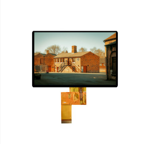 4.3-inch capacitive touchscreen LCD display side view