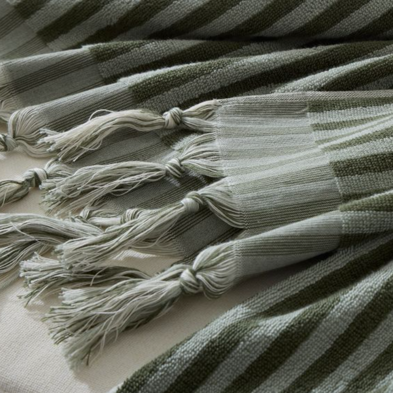 Organic Cotton Family Beach Towel Set with Personalization Options Sand