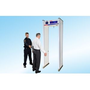 Professional Factory Walk Through Gate 6 Inch Lcd Screen with 10 detecting zones