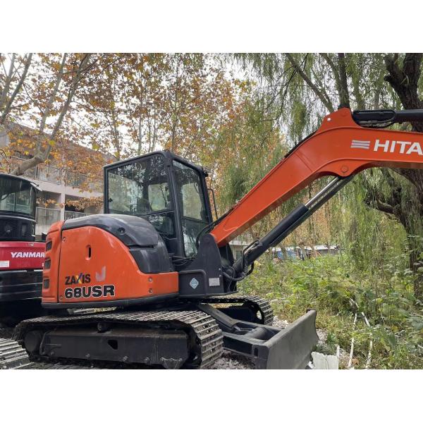 Original Japan Used Hitachi ZX68USR-5A Crawler Excavator In Excellent Condition