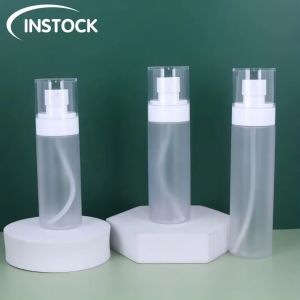Screen Printing Cosmetic Bottles 150ml Frosted Plastic Bottles With Pump