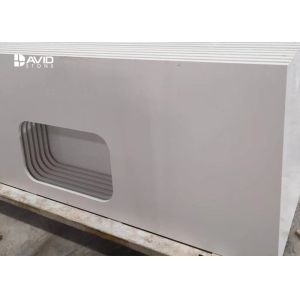 Wholesale Artificial Stone Kitchen Countertops Quartz Vanity Top Stain Resistant from china suppliers