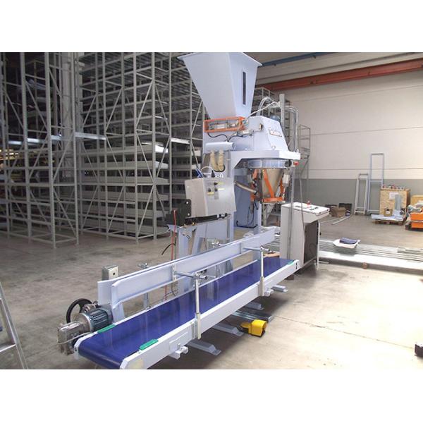 Quality Fertilizer Sand Weighing Bagging Machine Automatic Double Load Cel Mobile for sale