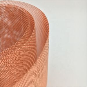 Red Copper Wire Mesh For Electromagnetic Interference Shielding