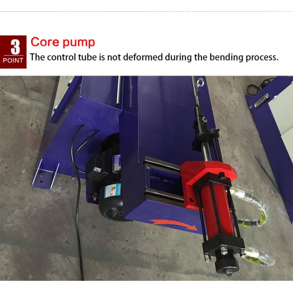 SB-38NC Hydraulic Single-head Pipe Bending Machine, Automatic Storage Elbow Plc Control the Pedal Switch Has an Emergency Stop