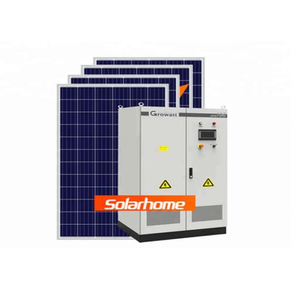 Quality 100Kw Hotels Solar Panel Power System Normal Home Solar Power System for sale