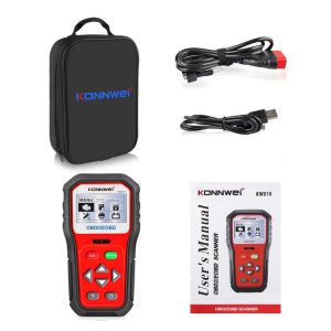 Wholesale Enhanced Fast Diagnostic Code Reader For Obdii Vehicles KONNWEI KW818 from china suppliers